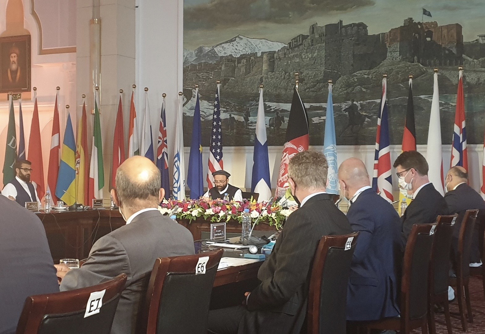 The Fourth Senior Officials Meeting room
