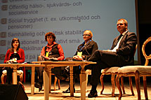 De nordiska samarbetsministrarna i Åbo