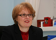 Avdelningschef Pilvi-Sisko Vierros är glad att EU fått en starkare internationell roll.