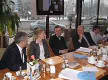 Briefausaamiainen Donetskissa.