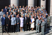 Finlands ambassadörer i samband med ambassadörsdagarna 2002