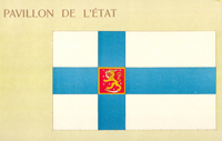 Finlands statsflagga från 1920