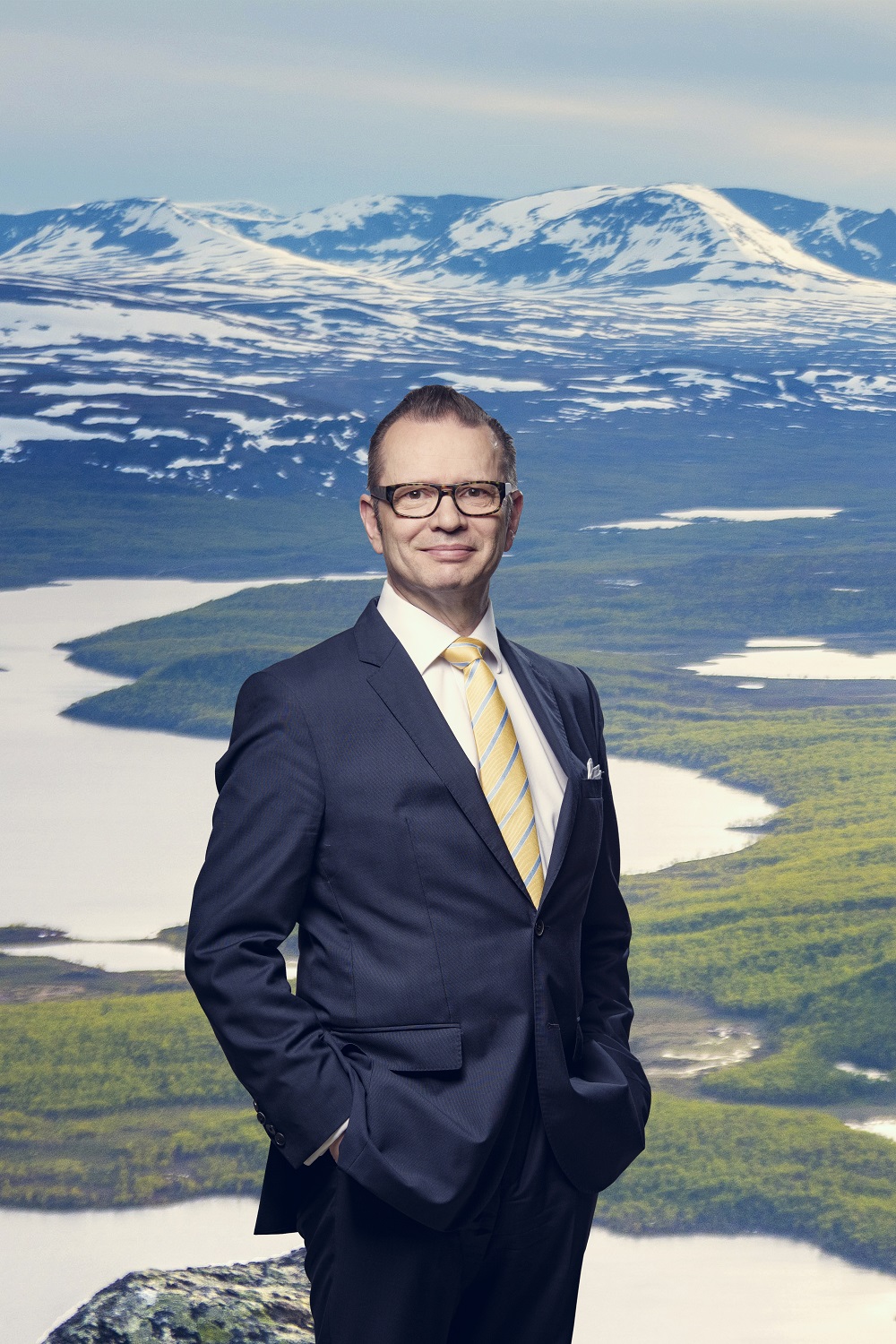 Johtava arktinen asiantuntija René Söderman.Kuva:Teemu Kuusimurto