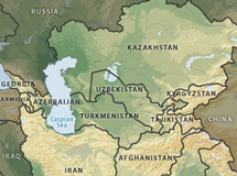 Keski-Aasian kartta