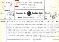 King Ferdinand of Bulgaria congratulated Svinhufvud