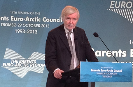 Statement by Erkki Tuomioja, Minister for Foreign Affairs of Finland, at Barents Euro-Arctic Council in Tromsø 28.-29. October, 2013.
