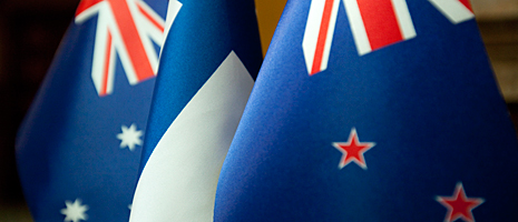 Suomen kauppa Australian kanssa on noin miljardi euroa ja Uuden-Seelannin kanssa noin 100 miljoonaa euroa. Kuva: Eero Kuosmanen