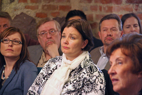 Toiminnanjohtaja Tiina Saukko Suomen World Visionista. Kuva: Marja-Leena Kultanen