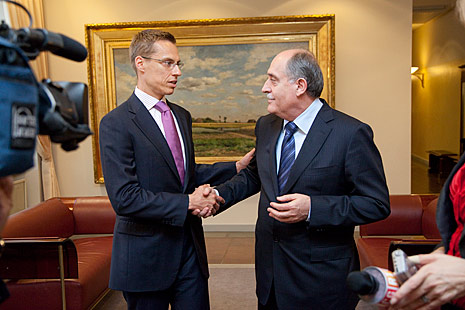 Utrikesminister Stubb betonade att Finland kraftigt stöder Montenegros strävan efter medlemskap i EU. 