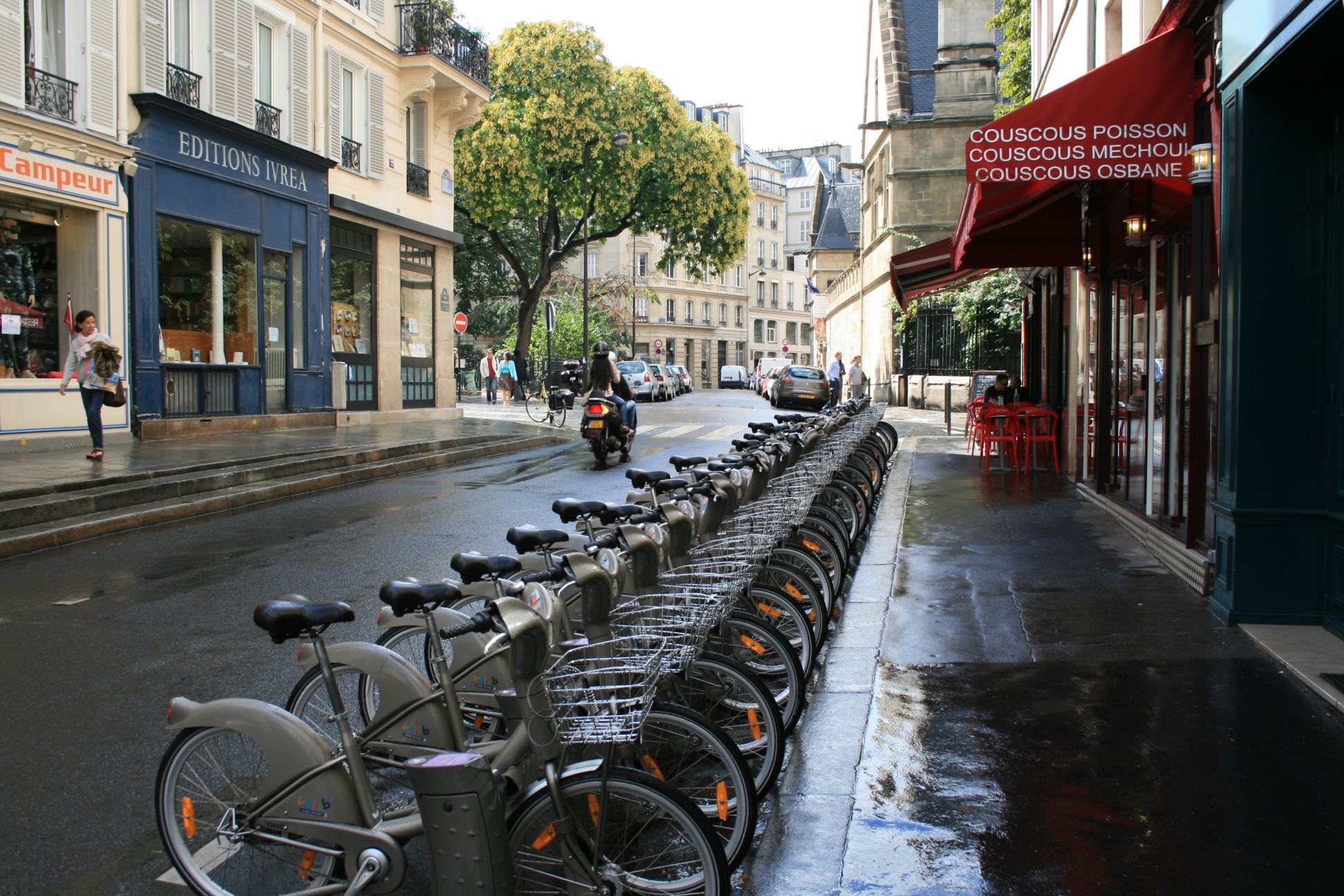 Vélib-kaupunkipyöriä Ranskassa