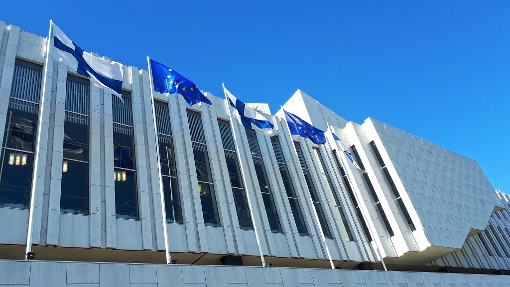 EU:s utrikesministrar samlas i Finlandiahuset i Helsingfors 28.-30.8.2019.
